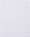 Luxire Presto: Monti Blue Dobby Graph Checks