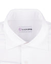 White Satin Dress Shirt