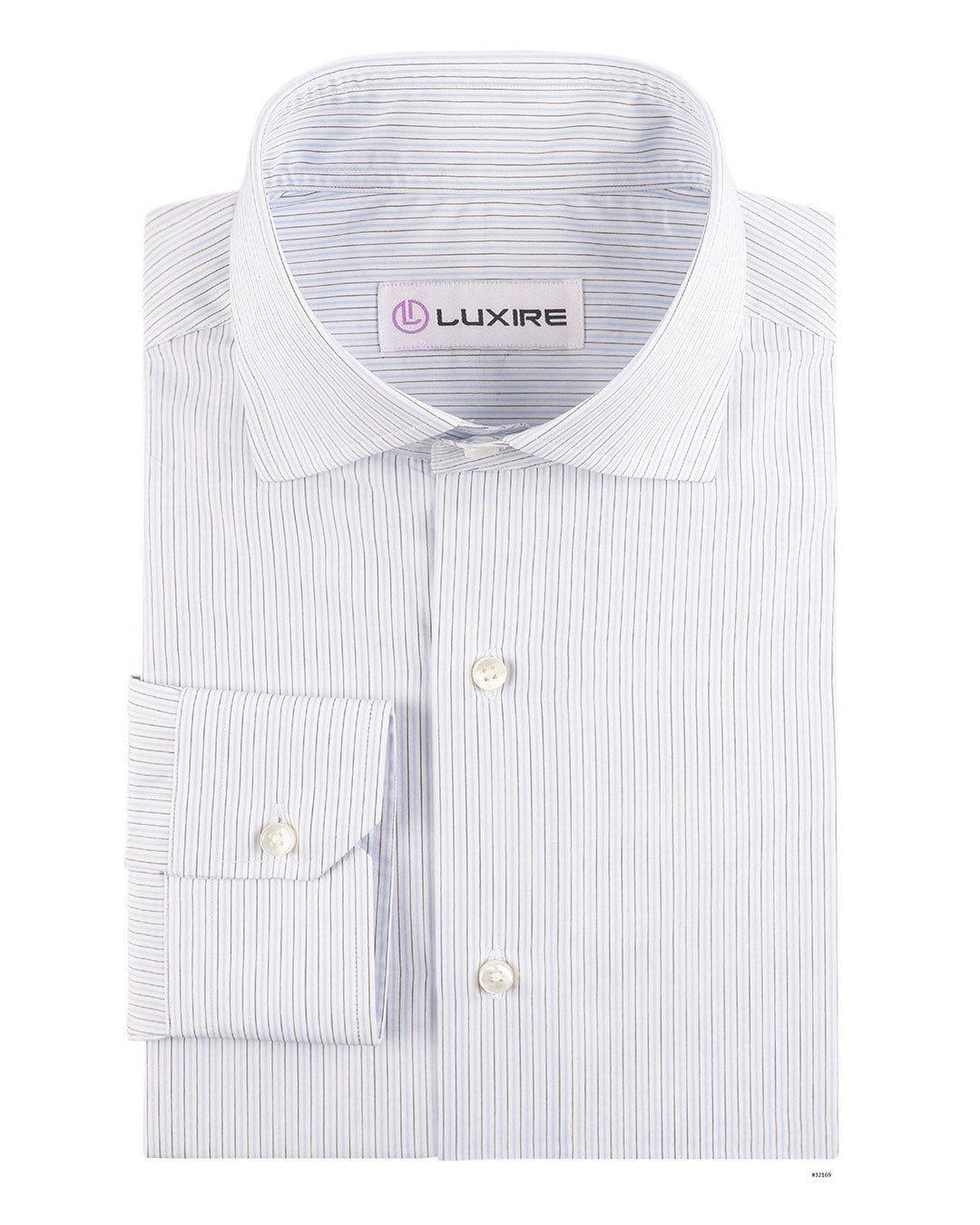 Alumo Navy and Soft Blue Alternate Stripes - 1