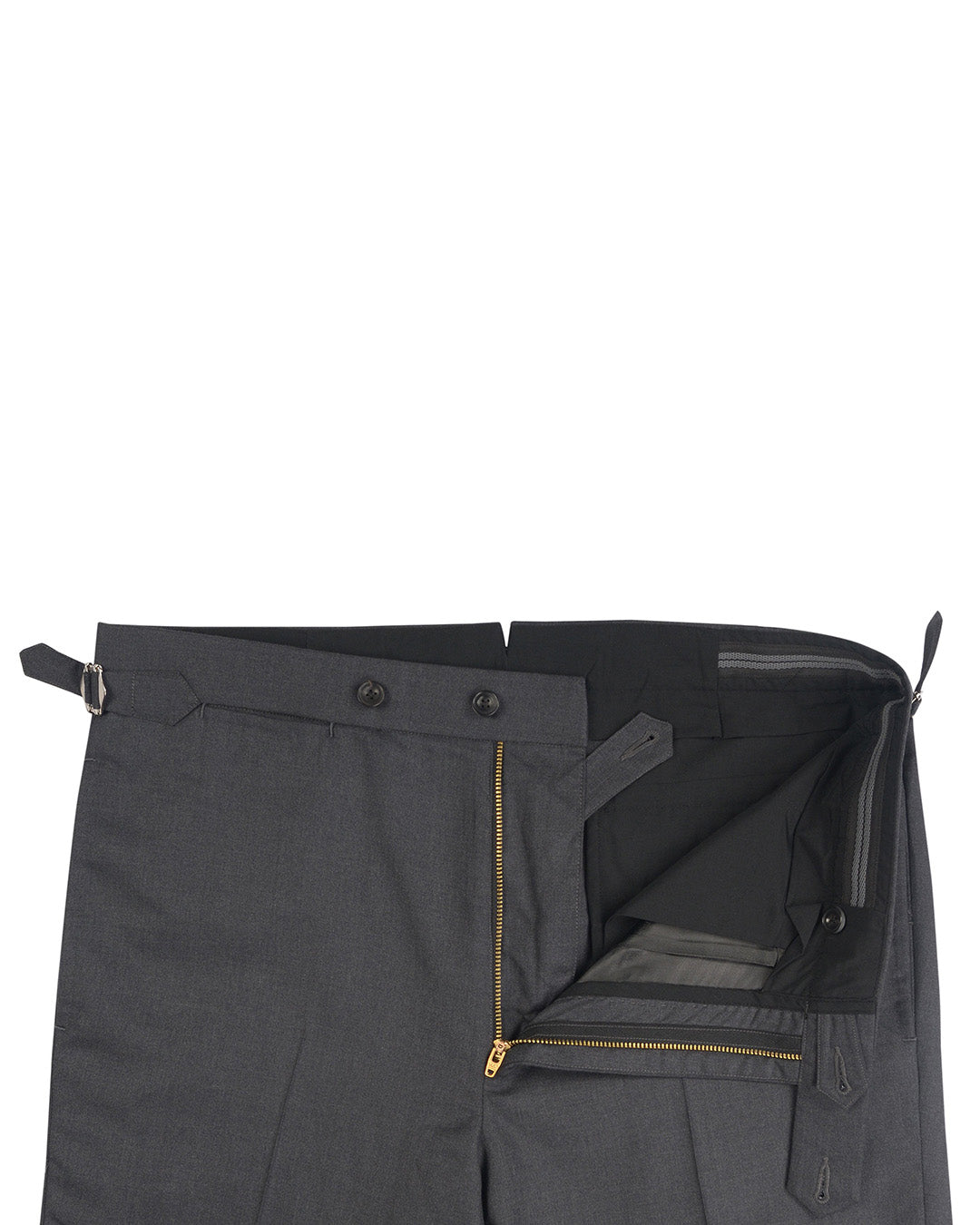 VBC Plain Charcoal Grey Twill Pants