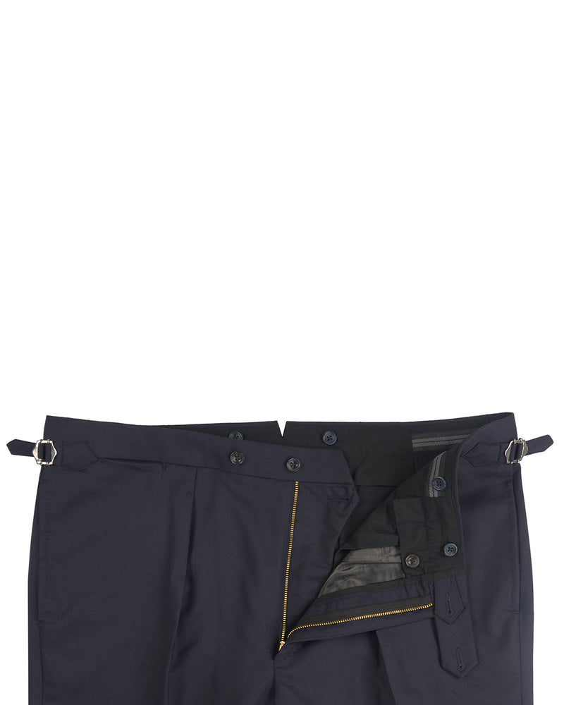 Holland & Sherry Crispaire Midnight Solid