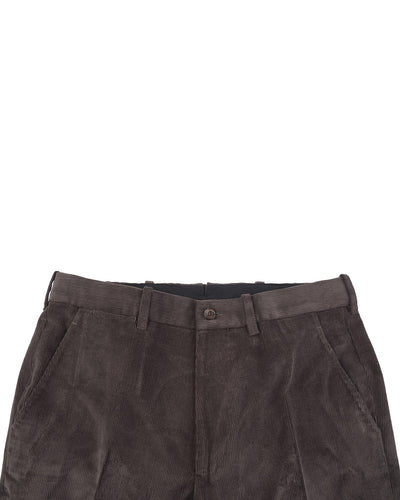 Brisbane Moss Grey 12 Wale  Corduroy