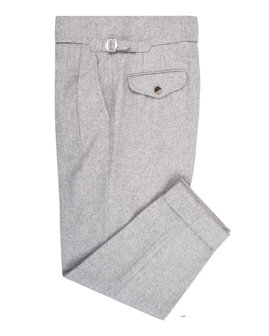 Minnis Flannel-Light Grey Plain