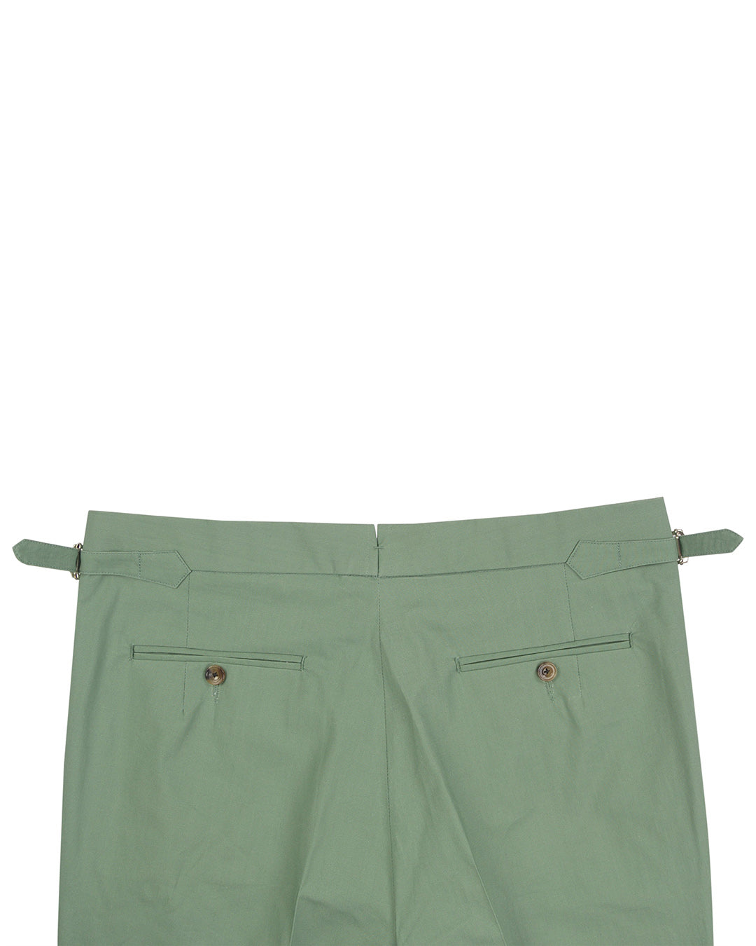 Chino: Green Slub Chambray