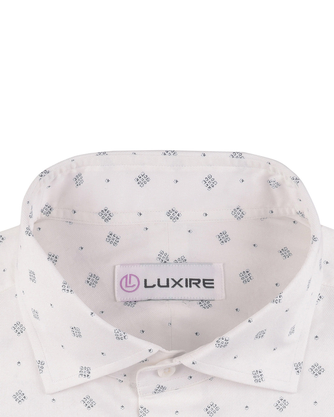 Luxire Presto: Monti White Block Print - 2