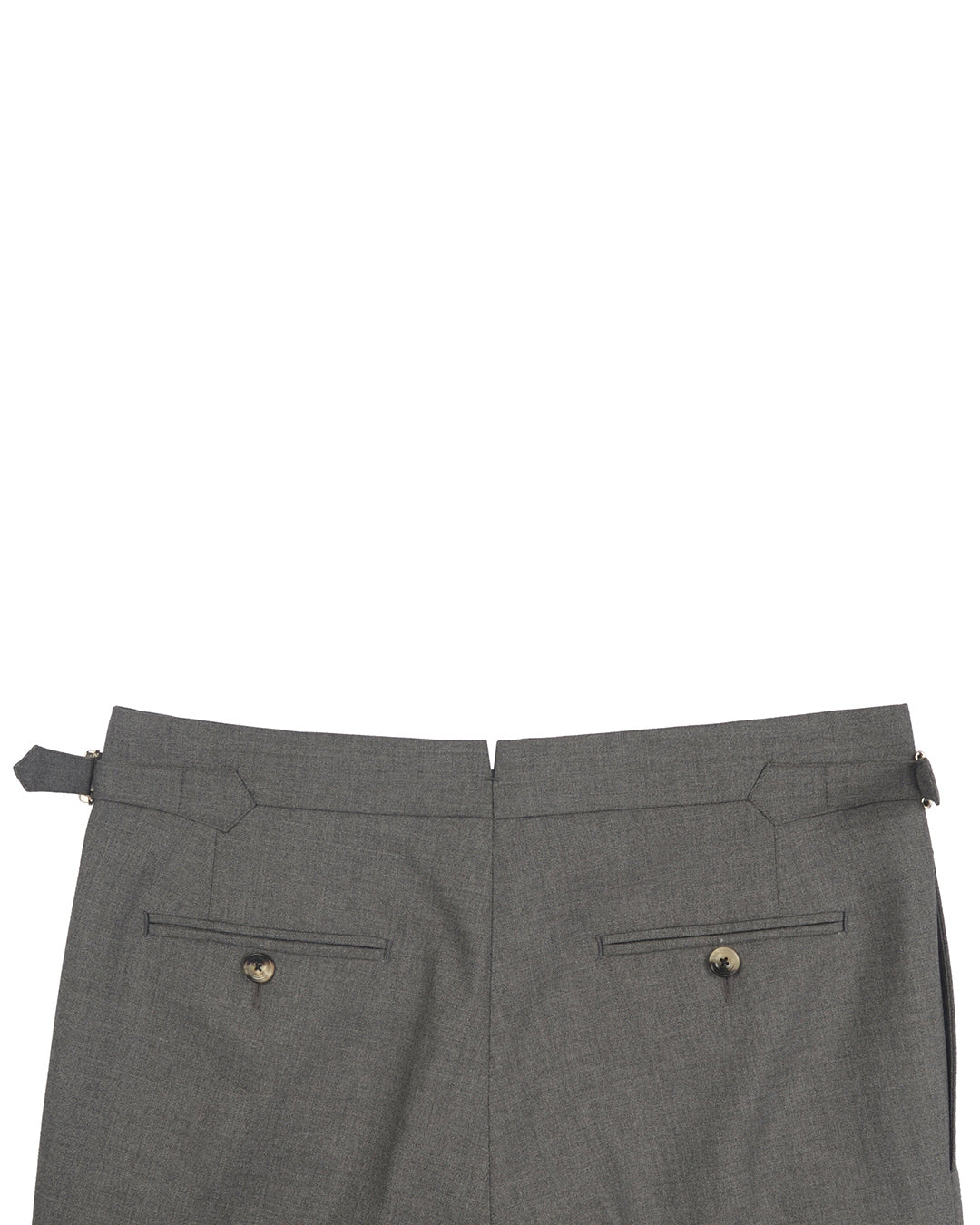 Holland & Sherry Crispaire Grey Solid - 5