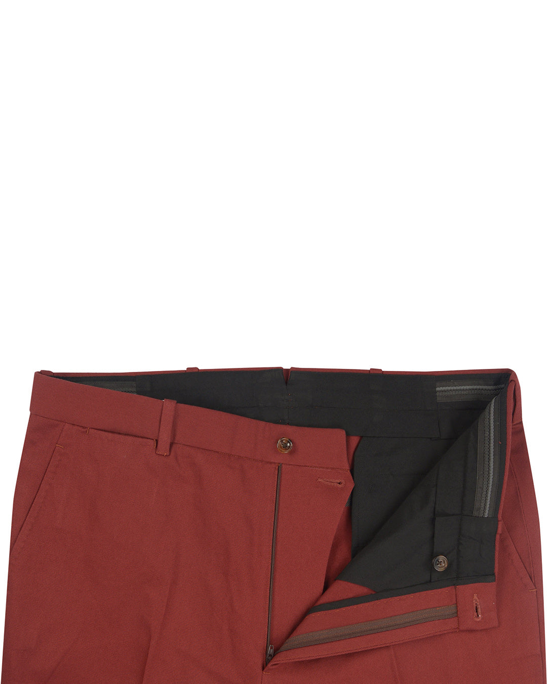 Brisbane Moss Maroon Cotton Cavalry Twill