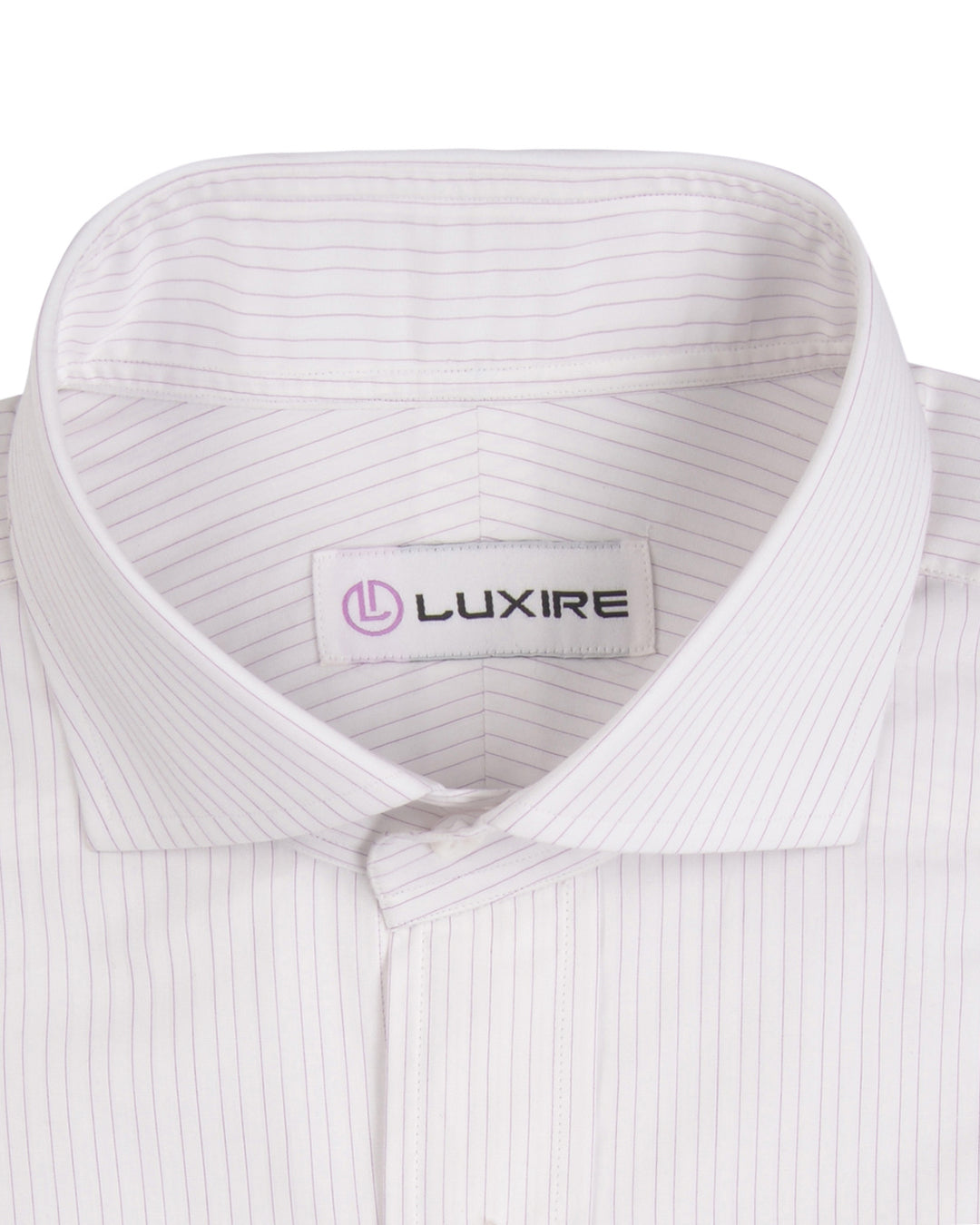 Pink Pin Stripes on White - 2