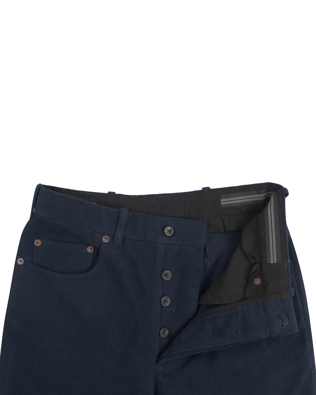 Brisbane Moss Heavy Moleskin Navy - 3