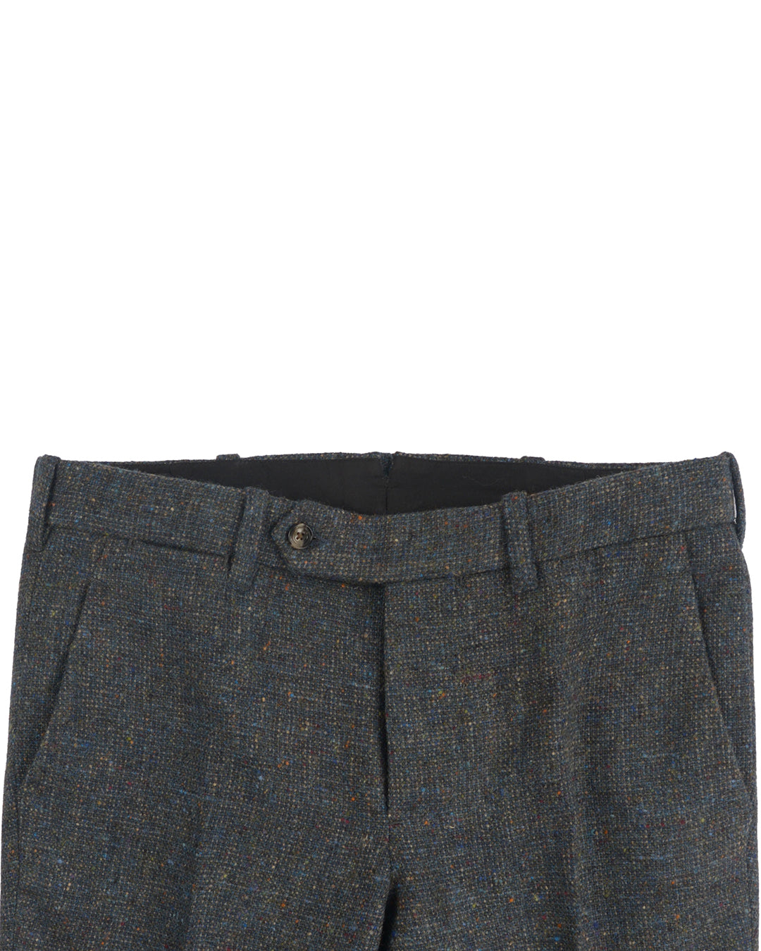 Molloy Plain Donegal Tweed Pants - Pine Green - 2