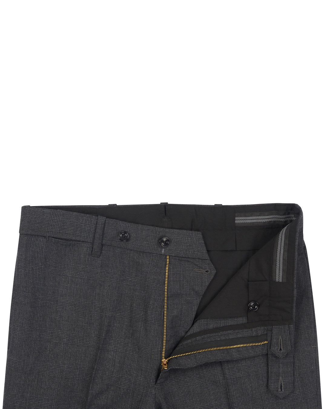 Dugdale Fine Worsted - Grey Prince of Wales Pant - 3