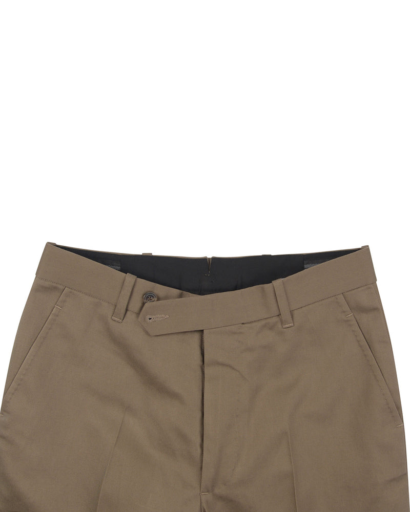 Drab Brown Twill Chino