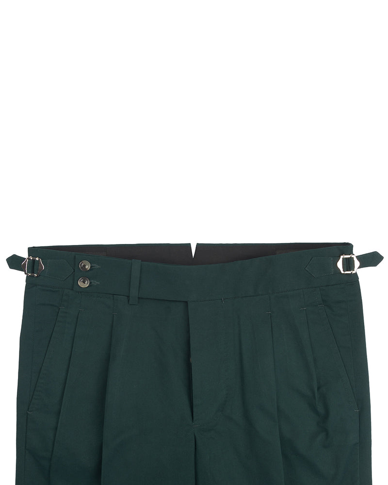 Bottle Green Soft Twill Pant