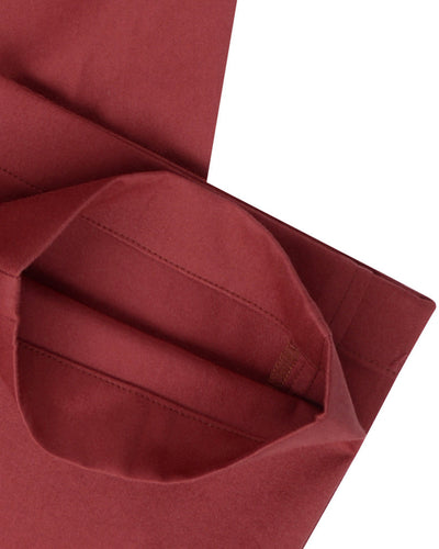 Brisbane Moss Maroon Twill