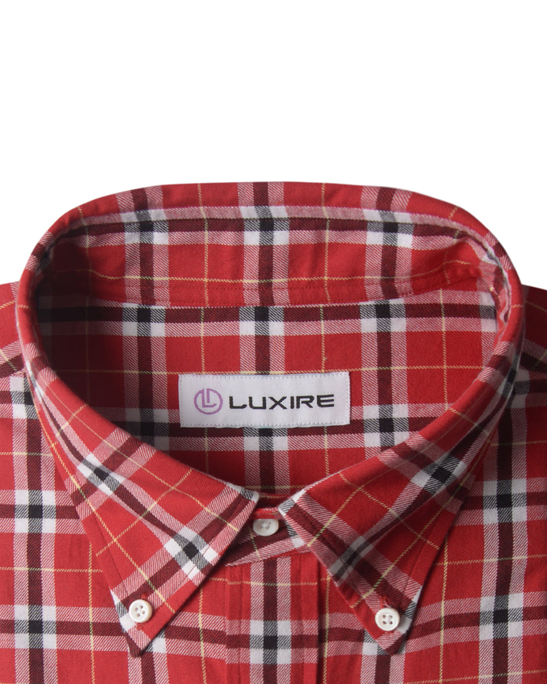 Red Plaid Twill Checks - 2