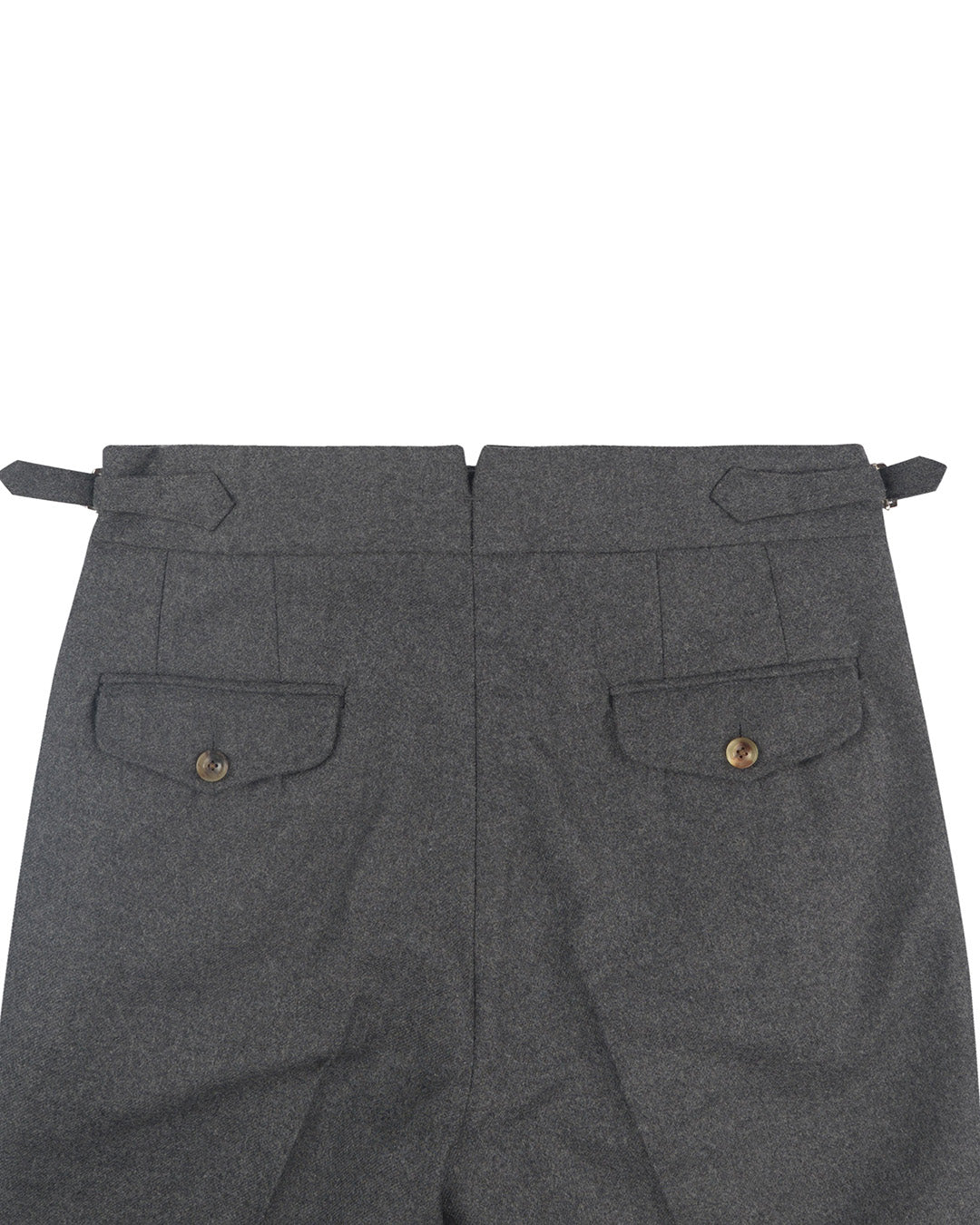 Holland Sherry Classic Worsted Flannel Wool Wool Grey - 3