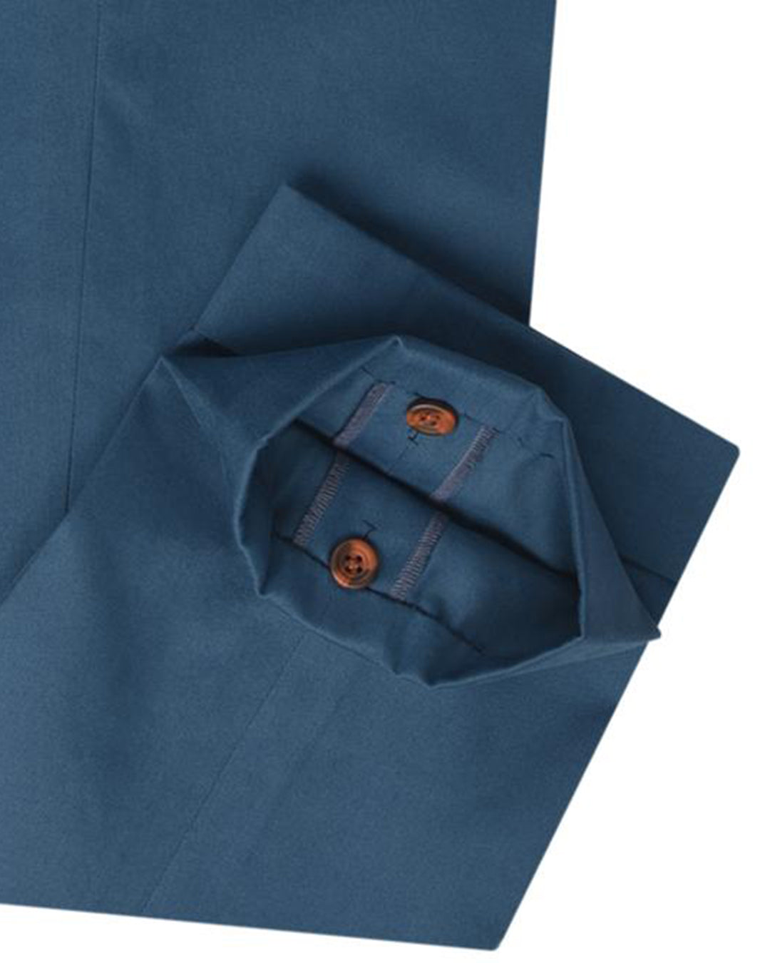 Brisbane Moss Teal Blue Twill - 6