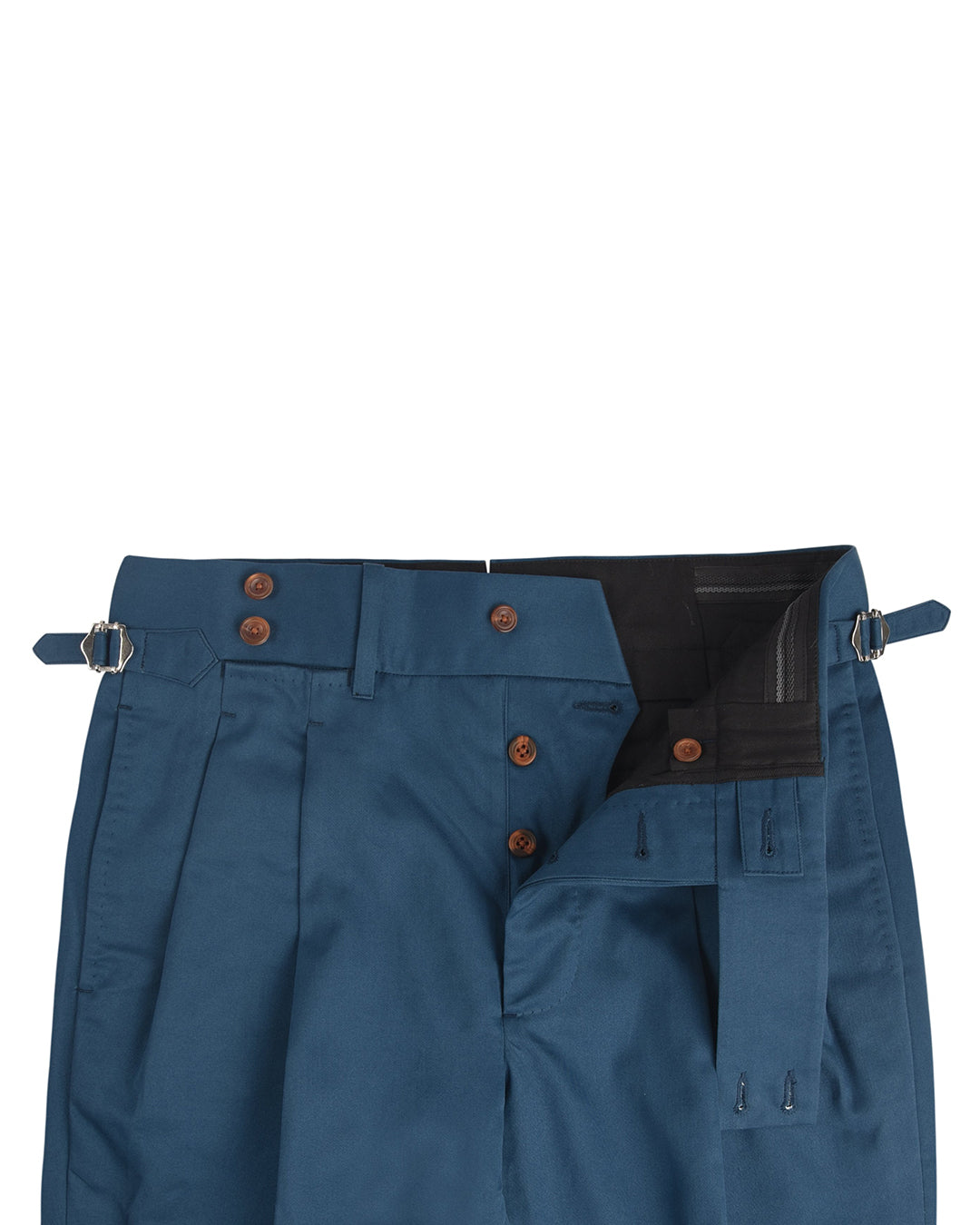 Brisbane Moss Teal Blue Twill - 3