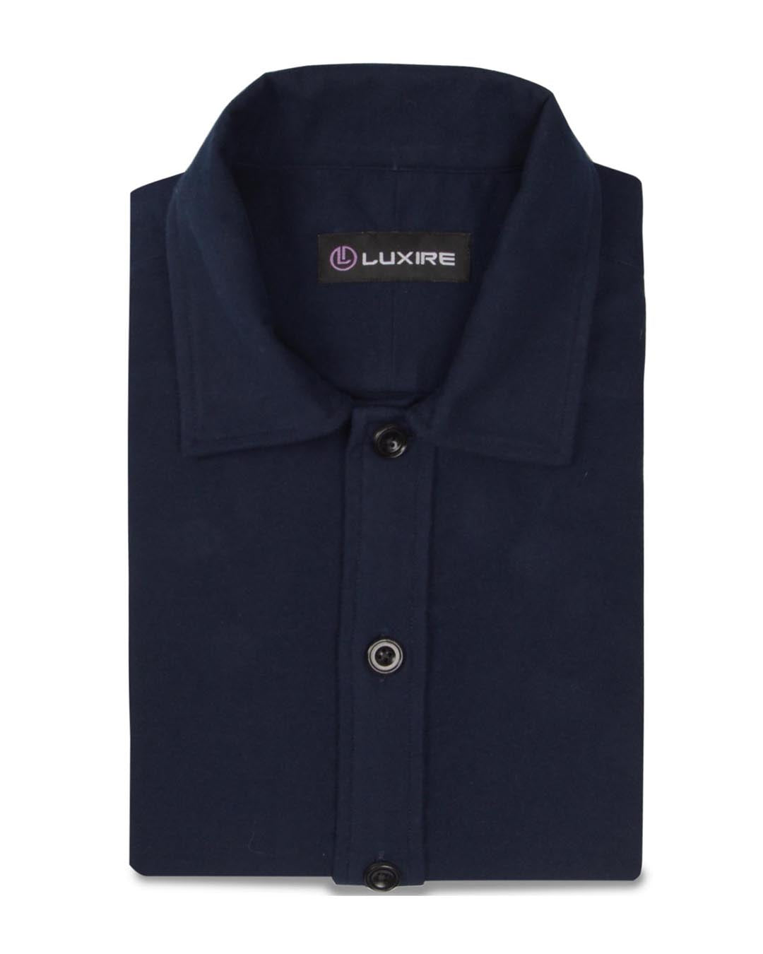 Navy Light Moleskin - 1