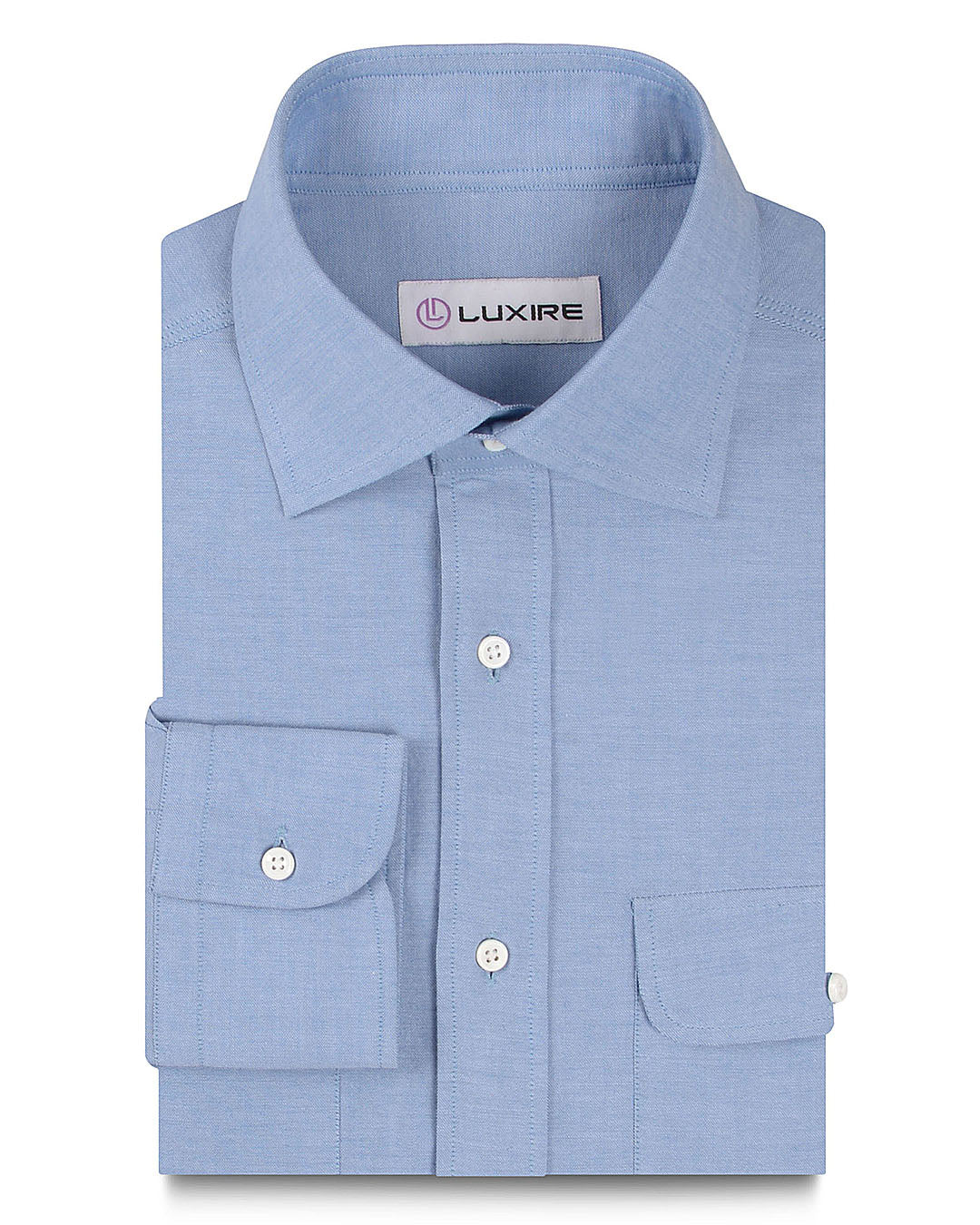 Brisbane Moss Chambray - Medium Blue - 1