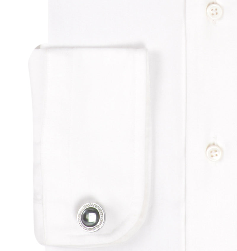 Monti White Soft Dress Shirt