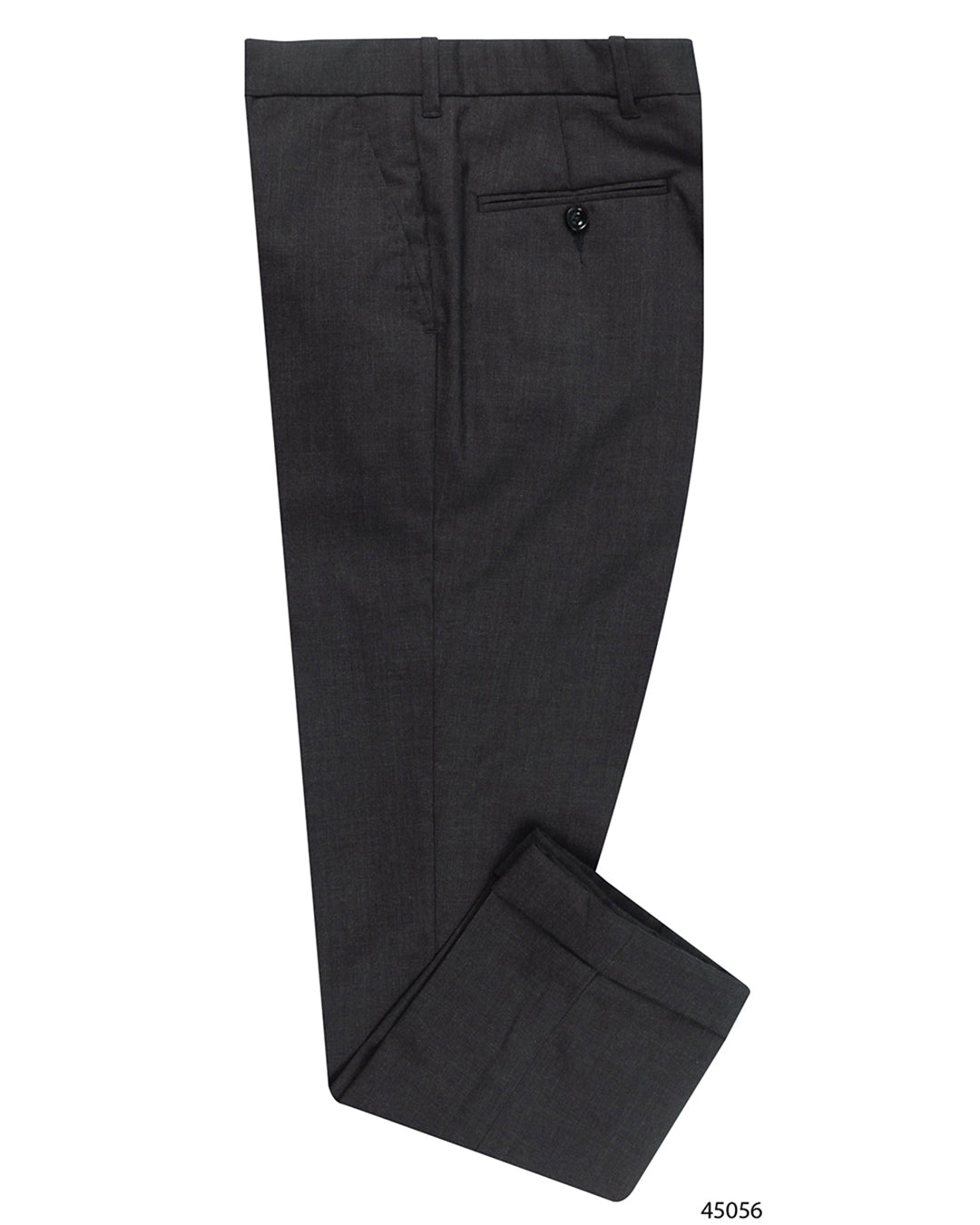 Vitale Barberis Canonico - 120s 2 Ply Charcoal Grey Dress Pant - 1