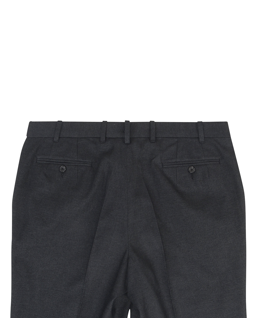 Midnight Grey Cotton Gabardine Twill - 4
