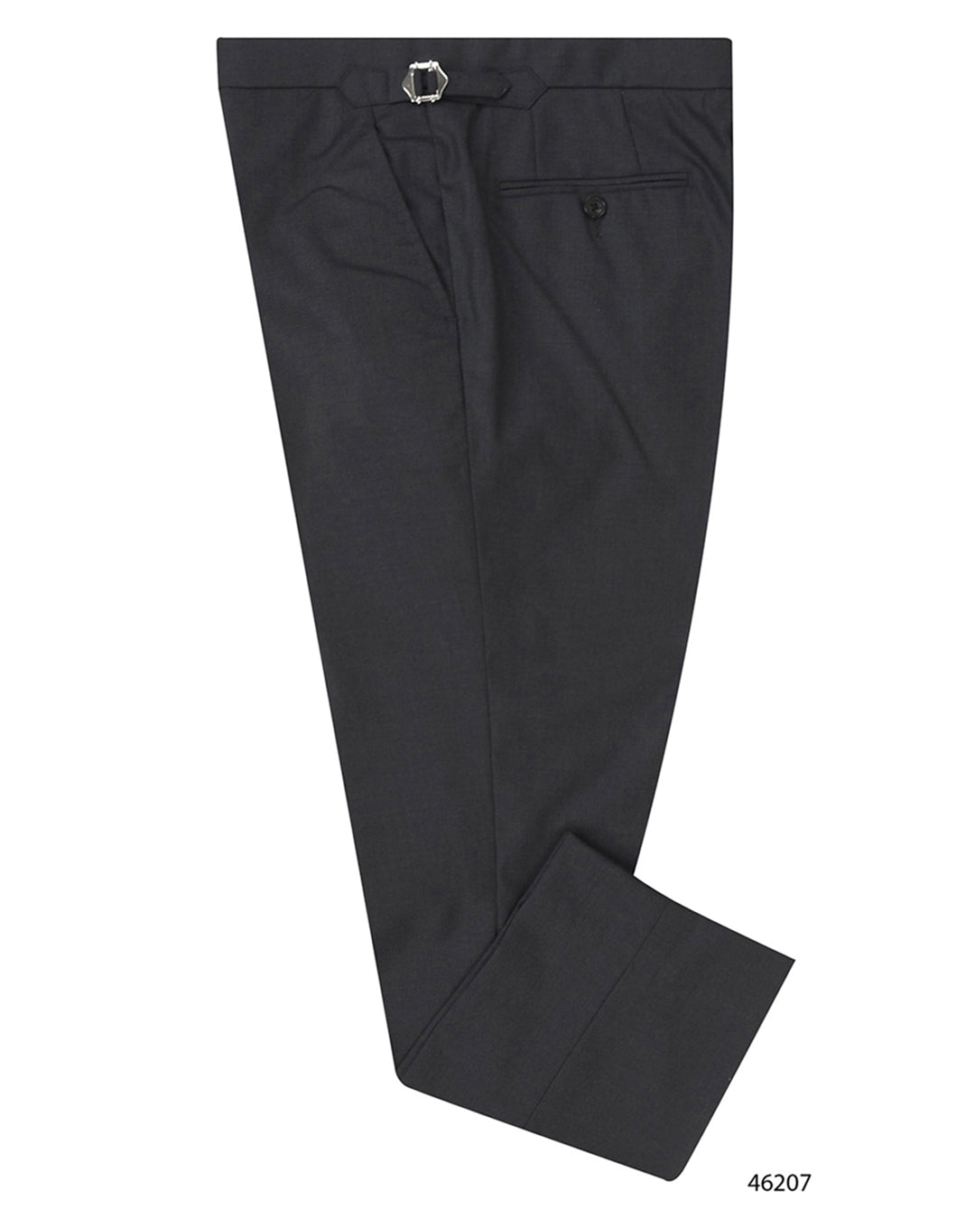 Drago Mid Grey Wool Super 160s Dress Pant - 1