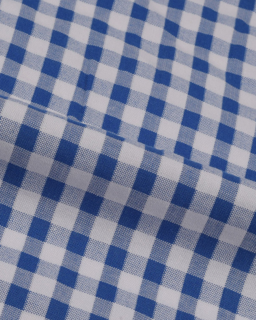 Blue White Gingham Checks - 6