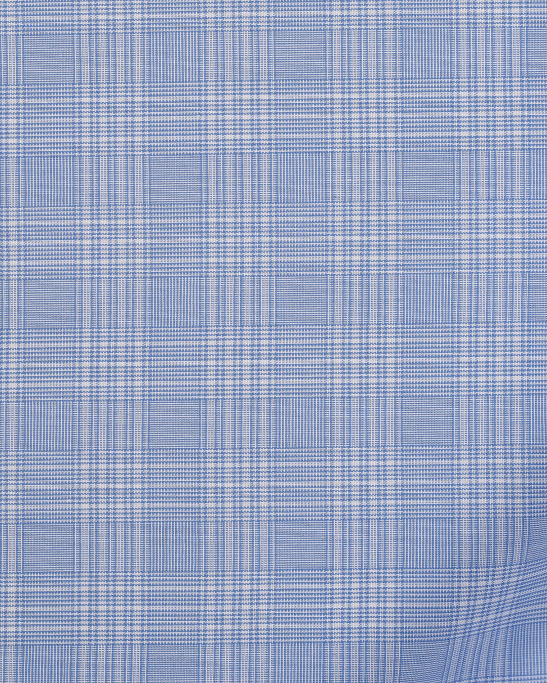 Sky Blue Pow Checks - 5