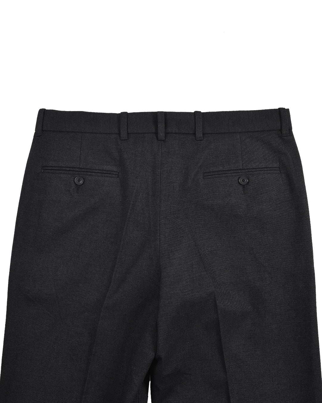 Midnight Grey Cotton Gabardine Twill - 5