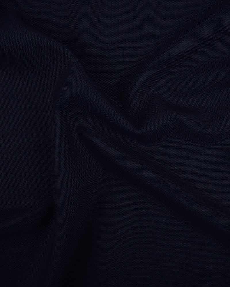 VBC JACKET - 4 Ply Tropical Wool: Navy
