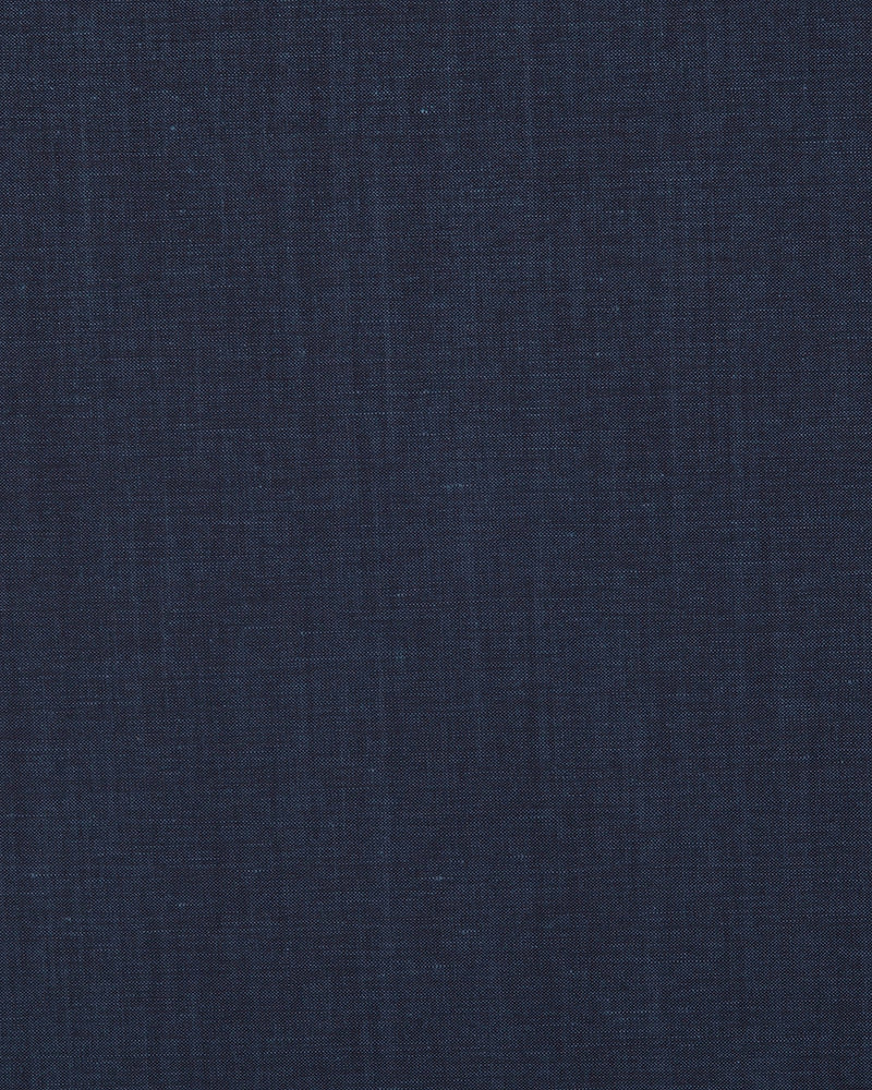 VBC: Navy Blue Wool-Linen