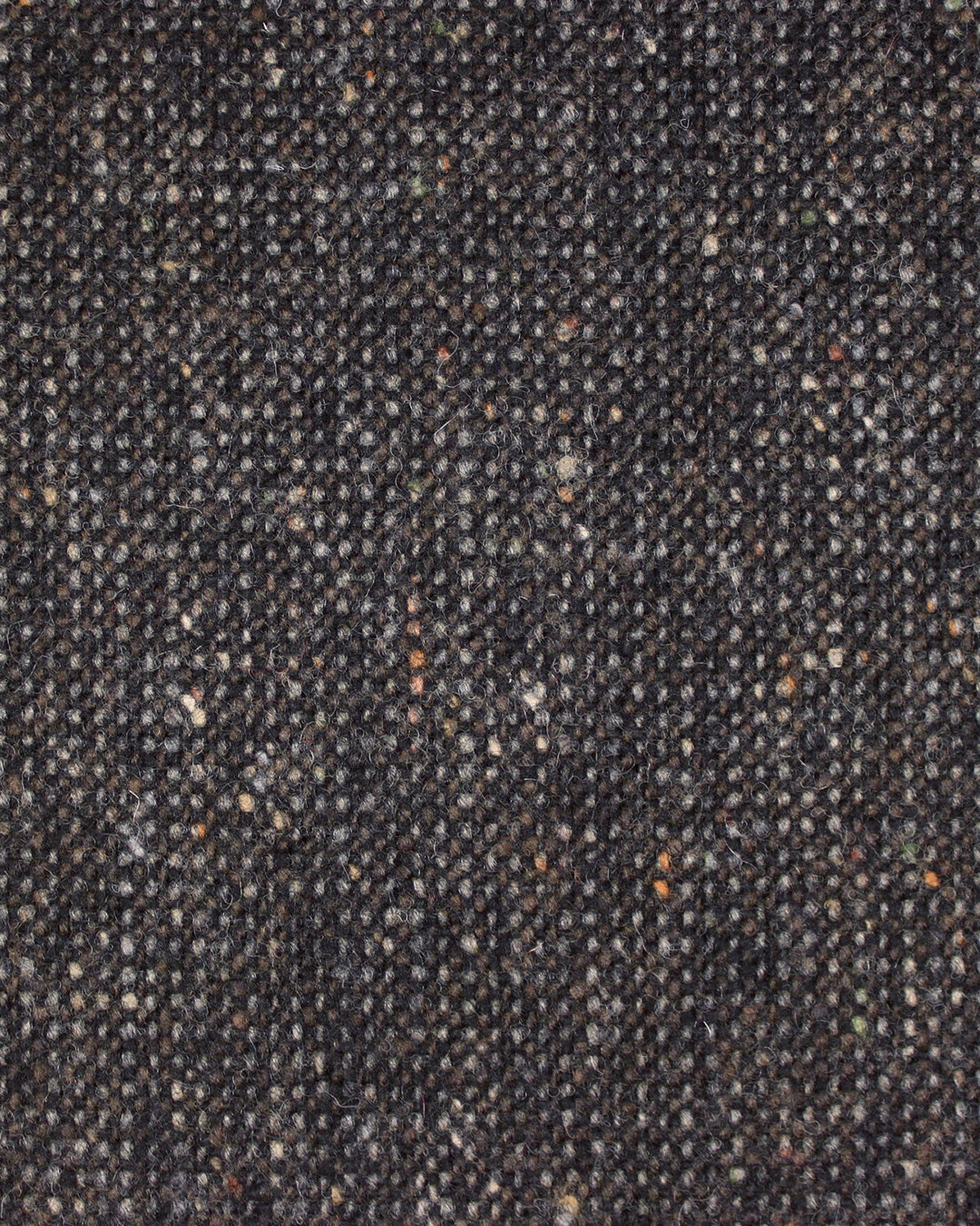 Molloy Plain Donegal Tweed Pants - Dark Brown - 2