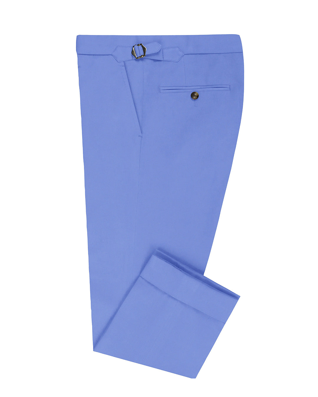 Light Cobalt Blue Twill Pants