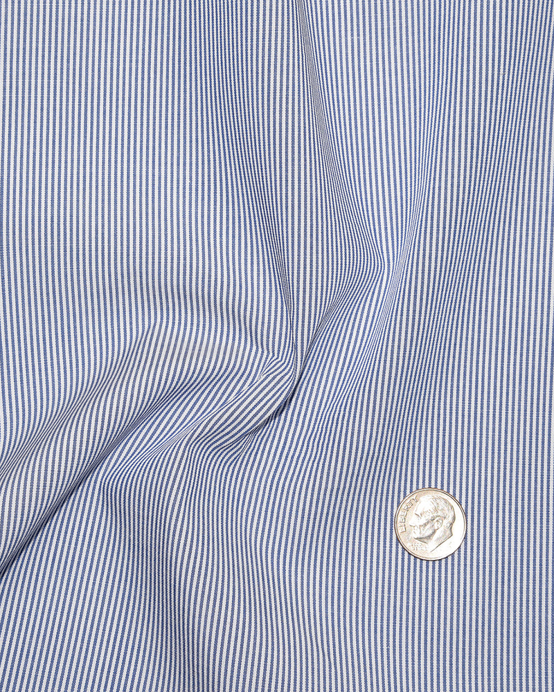 Dark Blue Candy Stripes