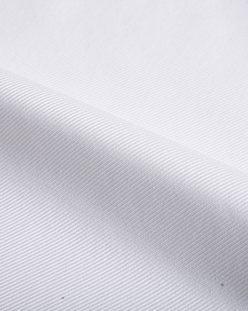 Brembana 2-Ply Giza White Hampton Twill Shirt