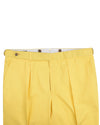 Brisbane Moss Lemon Yellow Twill