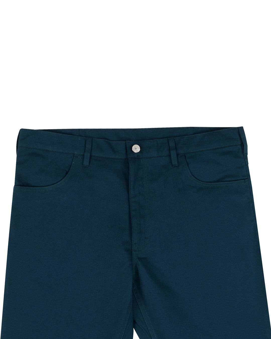 Cotton Twill: Dark Peacock Blue - 2