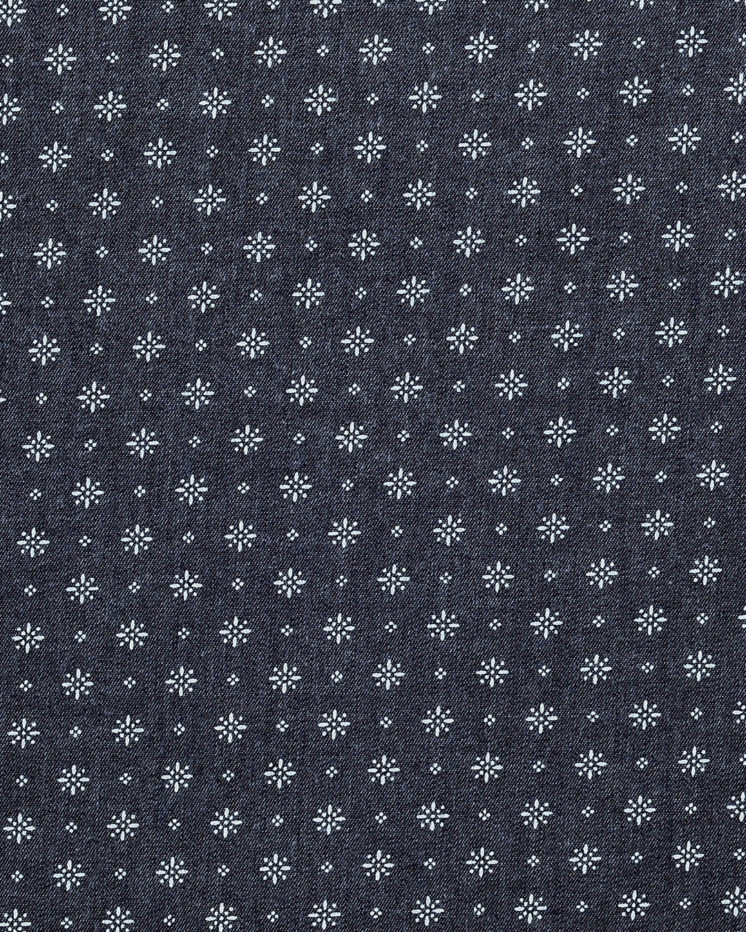 Printed Denim Shirt - 4
