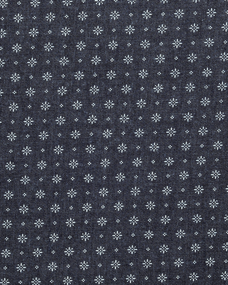 Printed Denim Shirt
