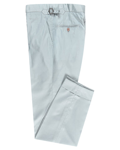 Grey Cotton Dress Pant