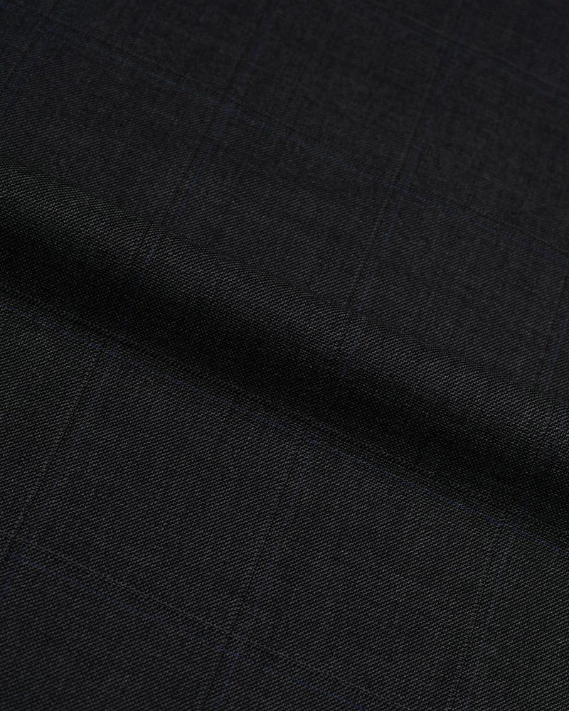 Drago: Super 160s Charcoal Prince of Wales Checks