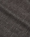 Loro Piana: Brown Glen Checks Cashmere