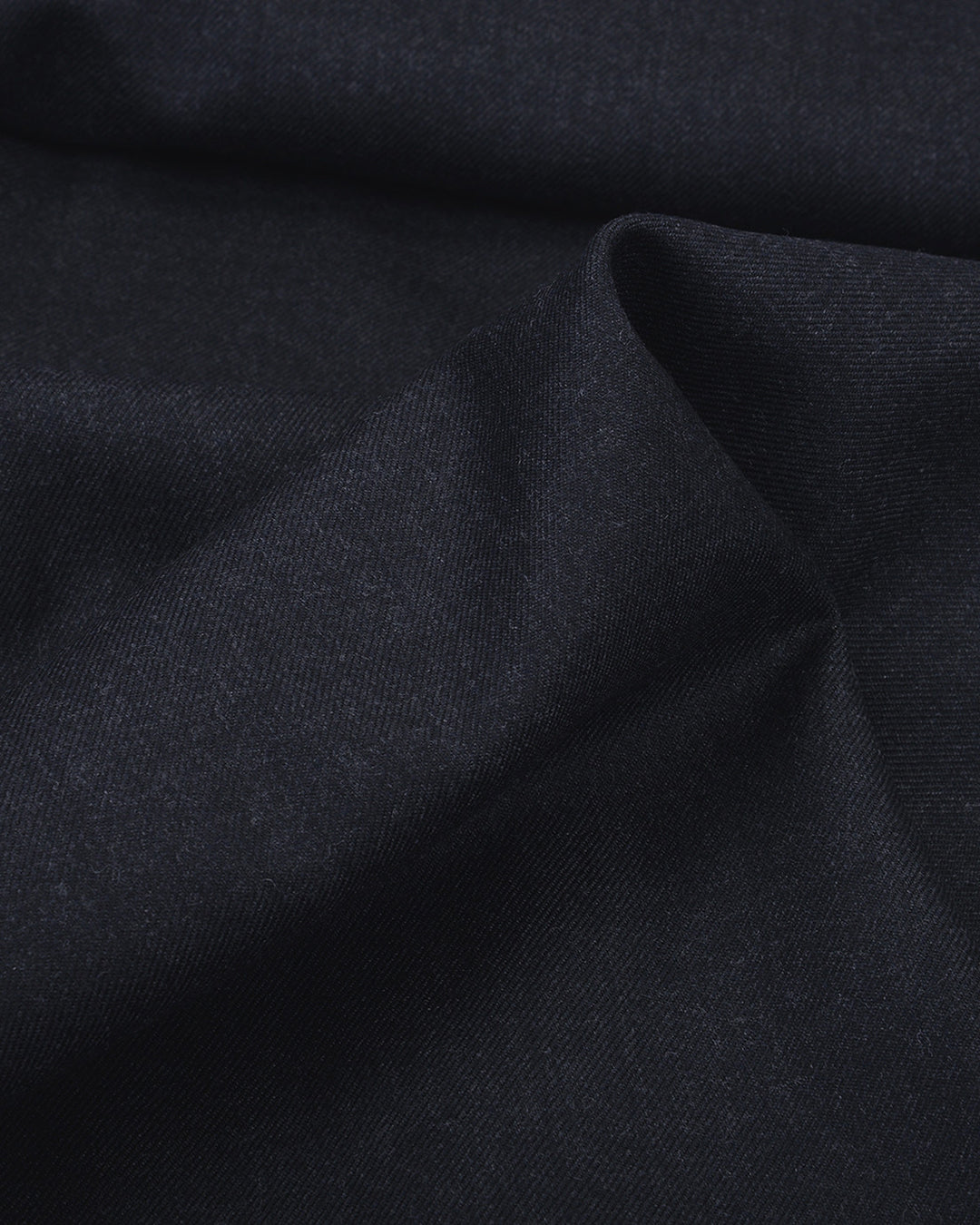 Soft Midnight Grey Twill