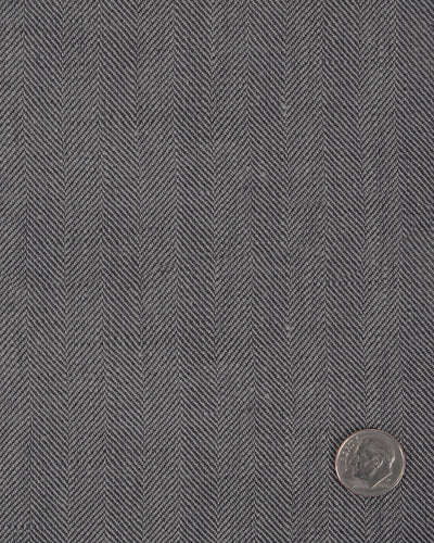 Dugdale Silver & Grey Herringbone