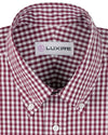 Deep Red Gingham