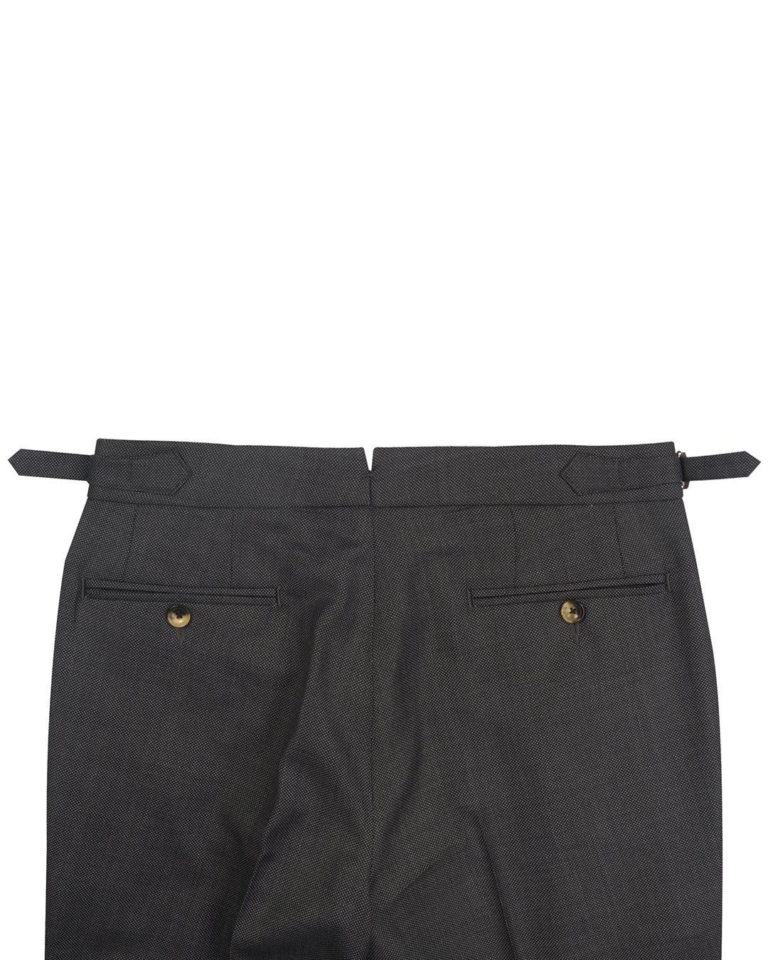 Drago Grey Birdseye Super 130s Wool - 4