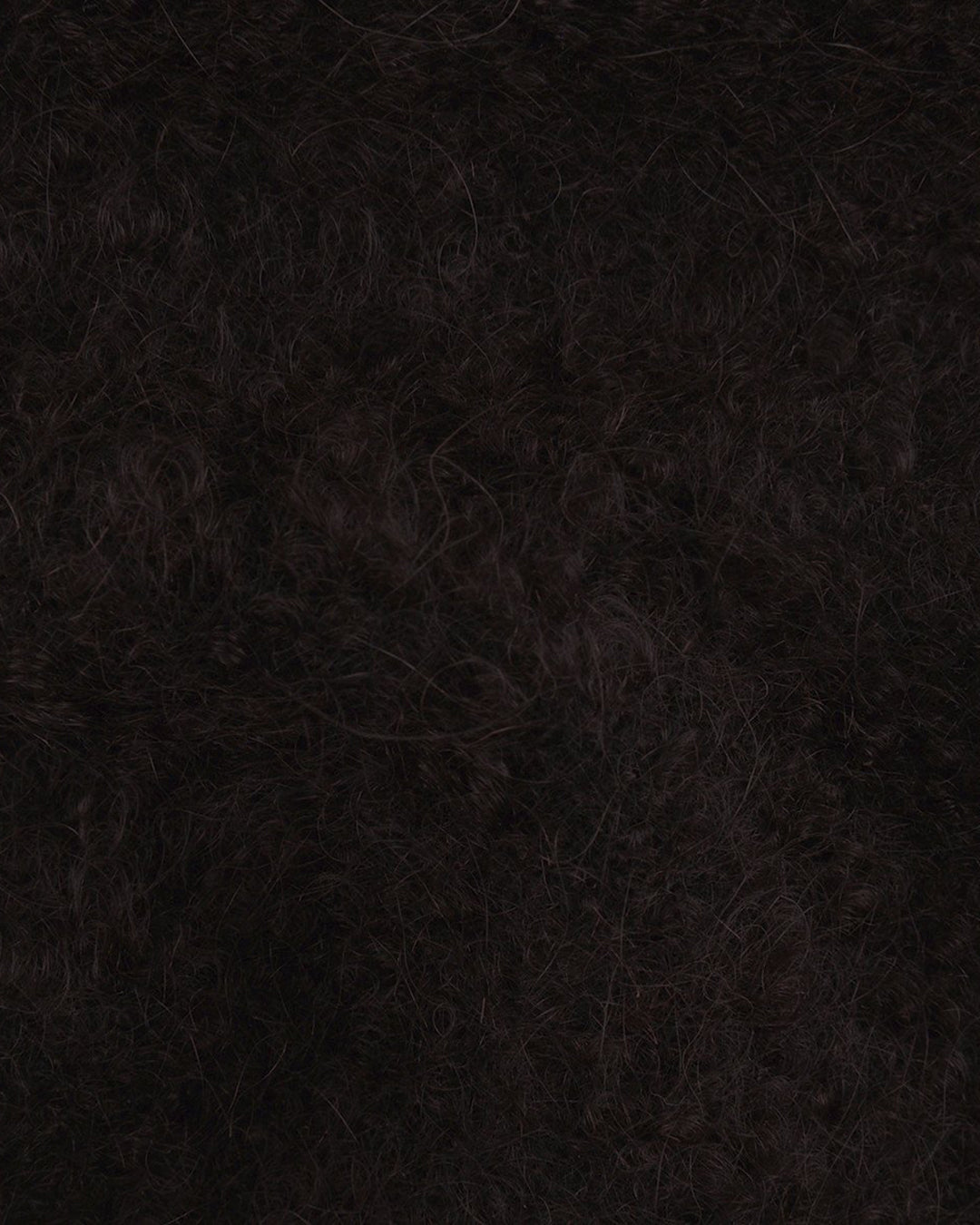 EThomas: Dark Brown Slubby Mohair Jacket