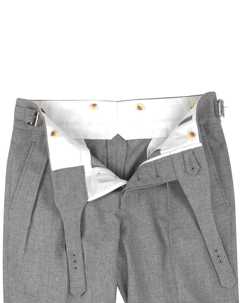 EThomas Wool Cashmere: Ash Twill